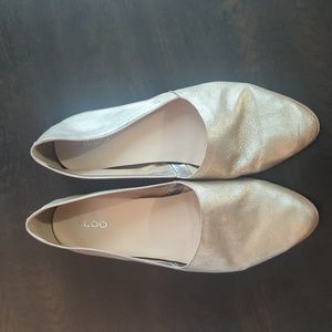 Aldo Champagne Flats